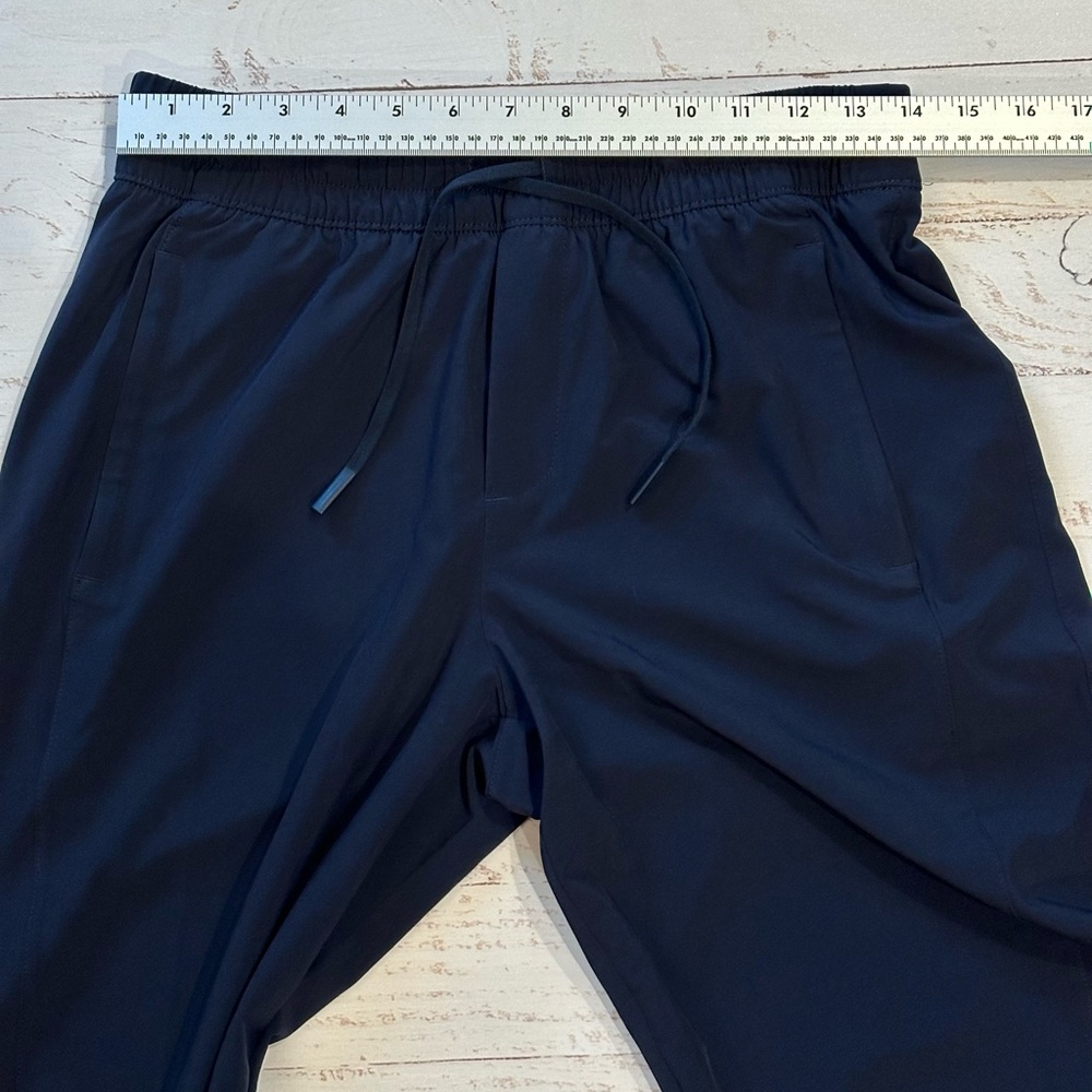 Athleta Arrival Ankle Straight Pants, Navy Blue, Size 4P - Picture 9 of 14
